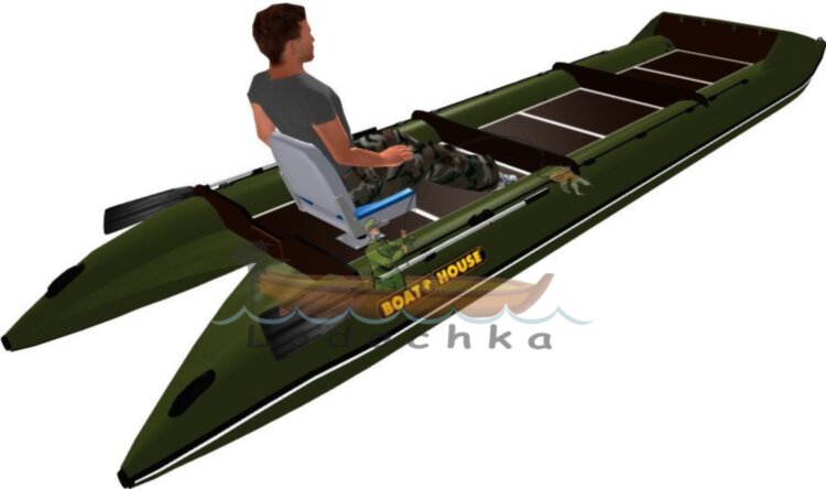 Катамаран надувной Boathouse SMART-FISHER-571