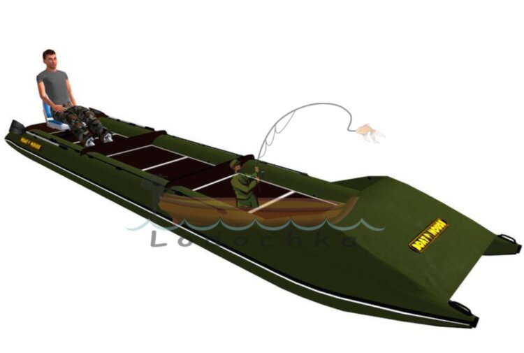 Катамаран надувной Boathouse SMART-FISHER-571