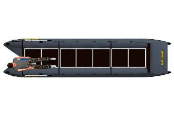 Катамаран надувной Boathouse SMART-FISHER-640