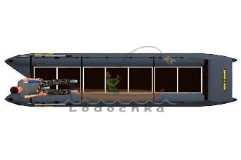 Катамаран надувной Boathouse SMART-FISHER-640