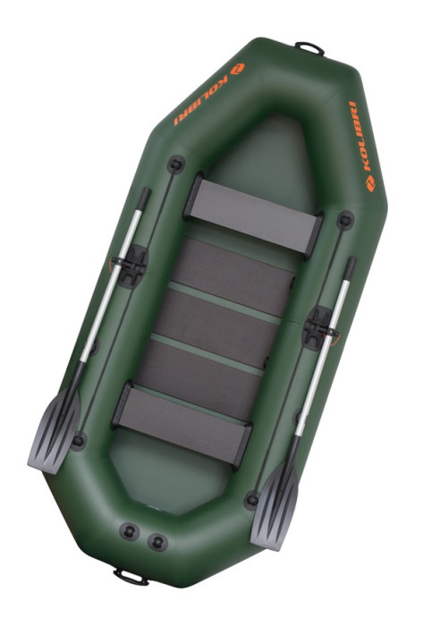Лодка надувная гребная Kolibri K-280T с Air-deck (надувной коврик)