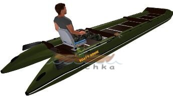 Катамаран надувной Boathouse SMART-FISHER-700