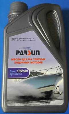Масло для четырехтактных двигателей Parsun 10W40, 1 литр