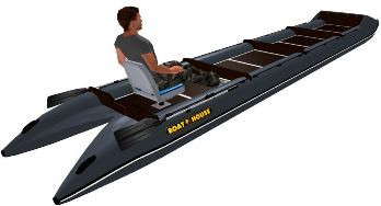 Катамаран надувний Boathouse SMART-FISHER-701