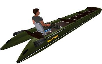 Катамаран надувной Boathouse SMART-FISHER-770