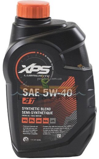 Масло моторное для четырехтактных двигателей BRP XPS 5W40 SYNT QUART, 950мл