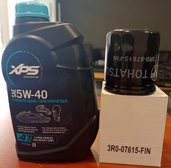 Масло моторное для четырехтактных двигателей BRP XPS 5W40 SYNT QUART, 950мл