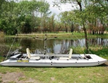 Катамаран надувний Boathouse FISHER-390