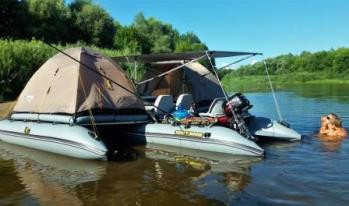 Катамаран надувний Boathouse FISHER-390