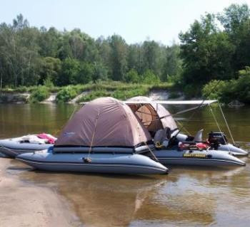 Катамаран надувной Boathouse FISHER-460