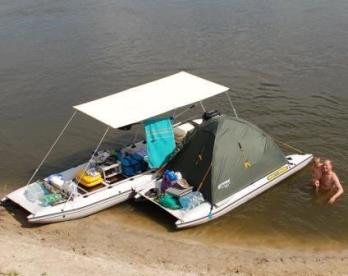 Катамаран надувний Boathouse FISHER-460