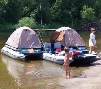 Катамаран надувний Boathouse FISHER-460
