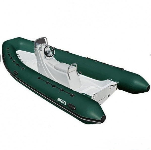 Лодка надувная моторная с пластиковым днищем BRIG Falcon Riders F500 SPORT
