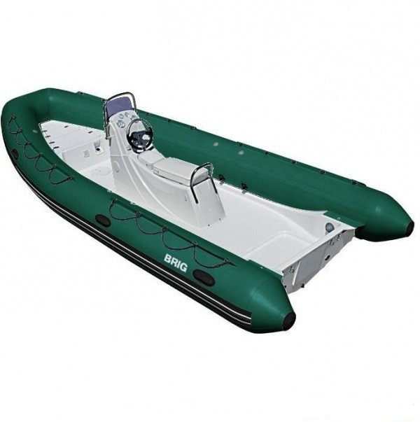 Лодка надувная моторная с пластиковым днищем BRIG Falcon Riders F570 SPORT