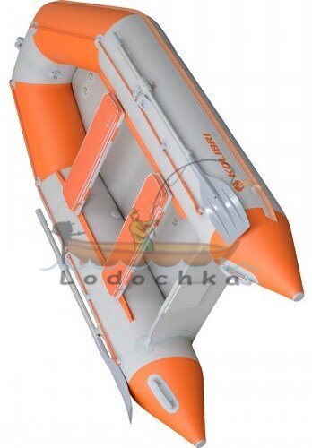 Мягкое сиденье для лодки 102см х 25см, Колибри КМ-400DSL, КМ-450DSL, чёрное
