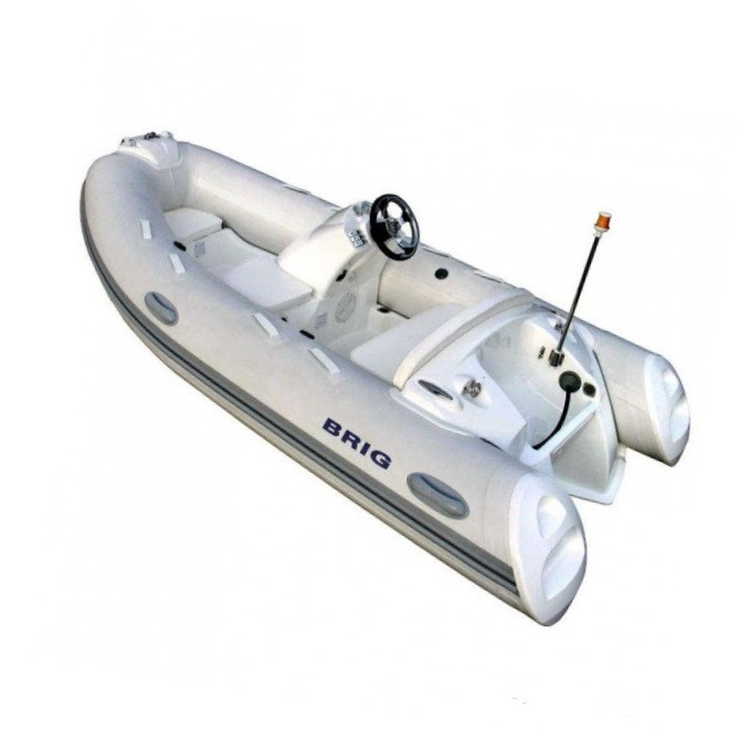 Лодка надувная моторная с пластиковым днищем BRIG RIB EAGLE E340