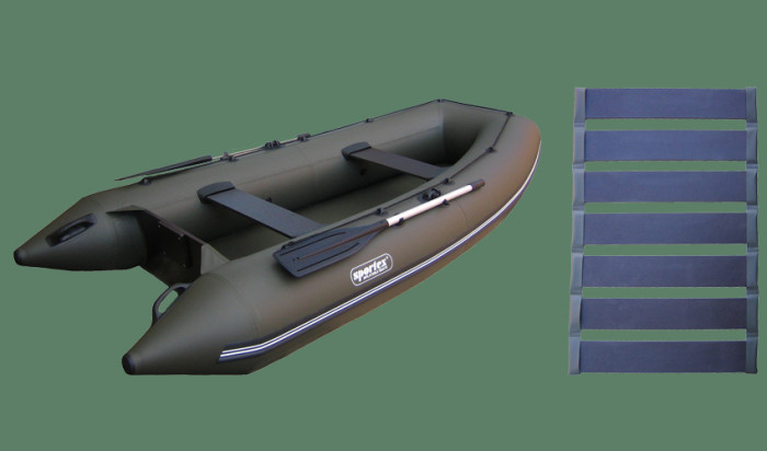Лодка надувная моторная Sportex шельф-330SК камуфляж