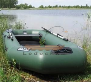 Лодка надувная гребная Ладья ЛТ-250А, баллон 30см, без настила