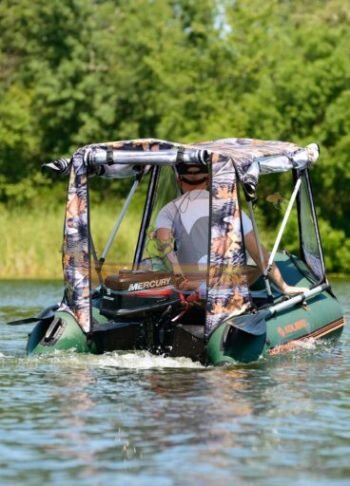 Лодка надувная моторная килевая Kolibri КМ-280D со слань-книжкой