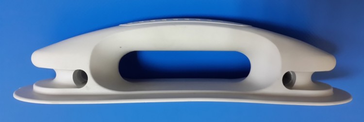 Ручка прямая серая 333