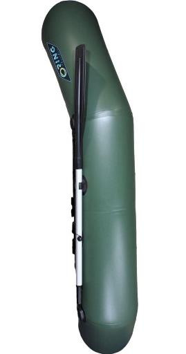 Човен надувний гребний RING Thunder R-220LS F34, 950 щільність ПВХ, зі слань-килимком, темно-сірий