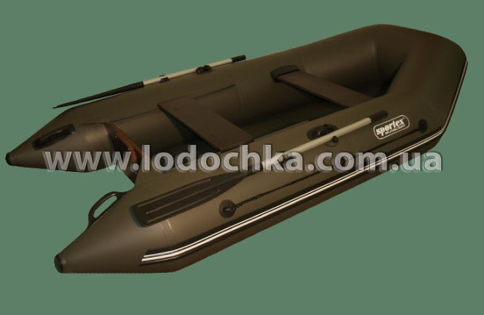 Лодка надувная моторная Sportex шельф-290SK камуфляж