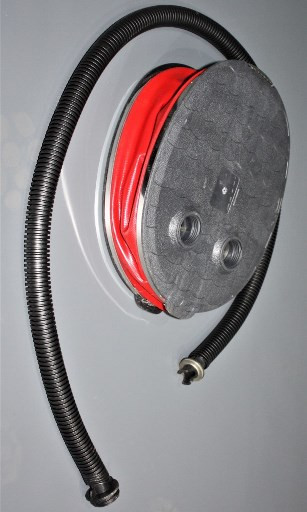 Лодка надувная гребная RING Thunder R-220LS F34, 950 плотность ПВХ, со слань-ковриком, светло-серая